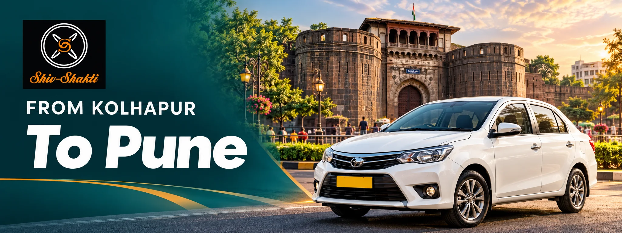 02 Pune Shaniwar Wada sedan